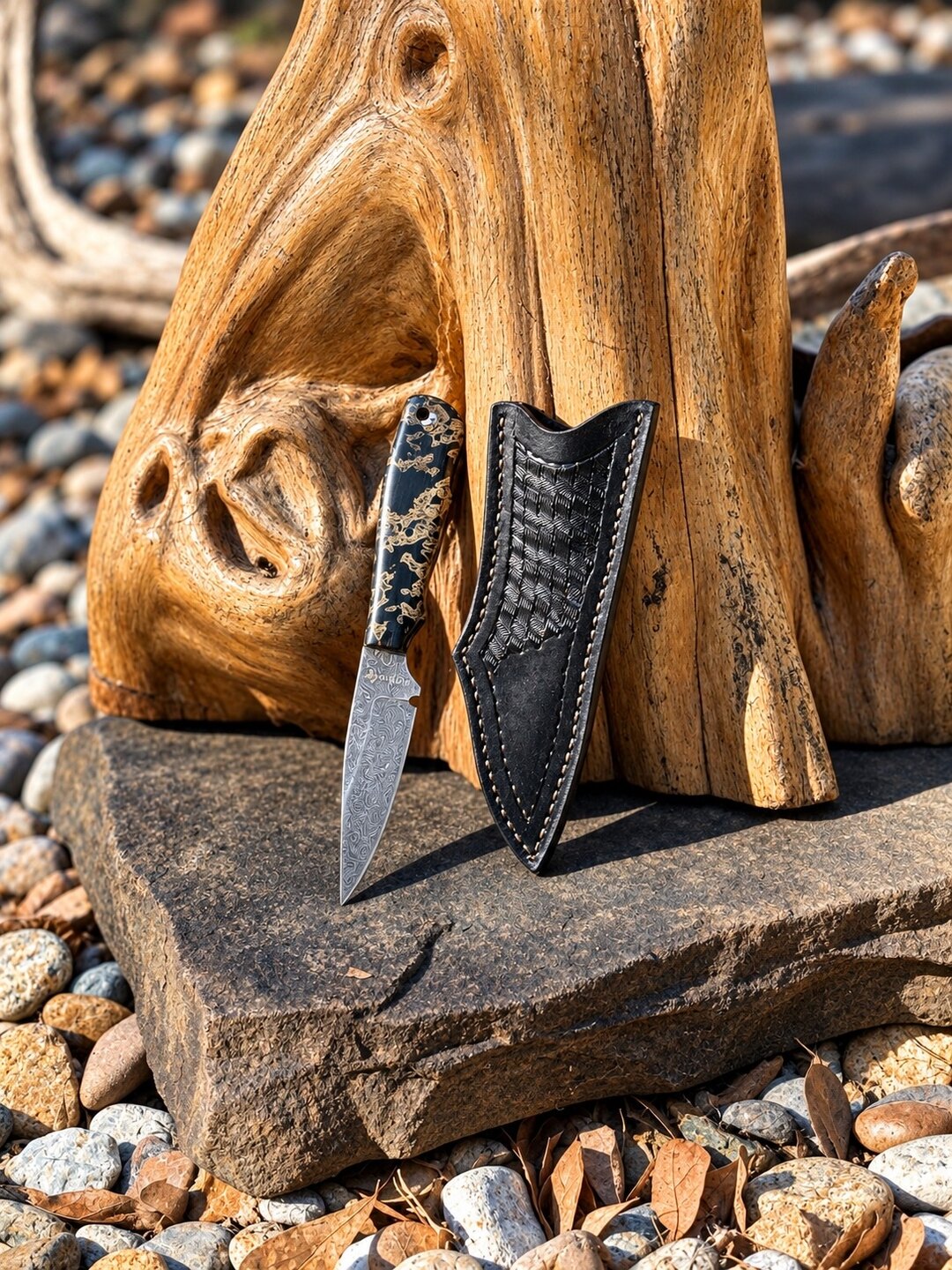 8" Skinner handmade knife No. 110 by Of the Woods Knives